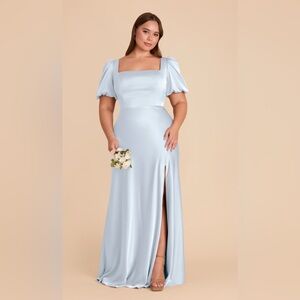 Birdy Grey Mist Blue Bridesmaids Dress Size XL